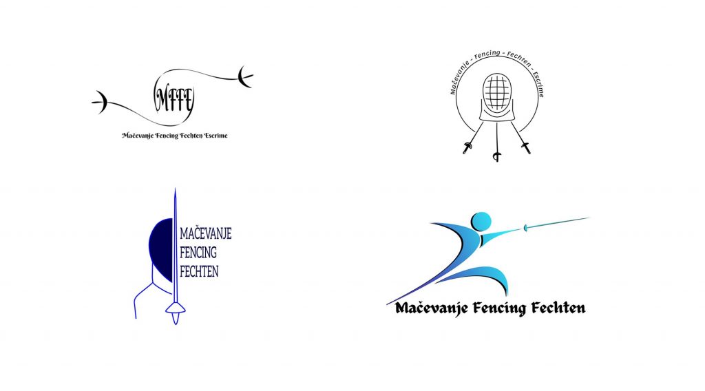 Multiple logos designed by students